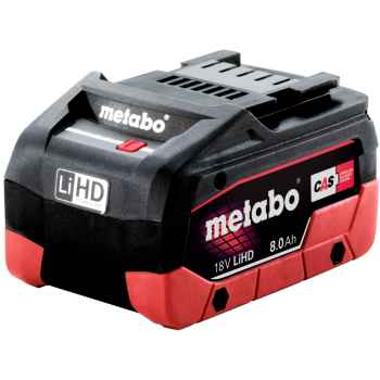 Metabo Akkupack 18 V, 8,0 Ah LiHdDPower, CAS kompatibel, herstellerübergreifend